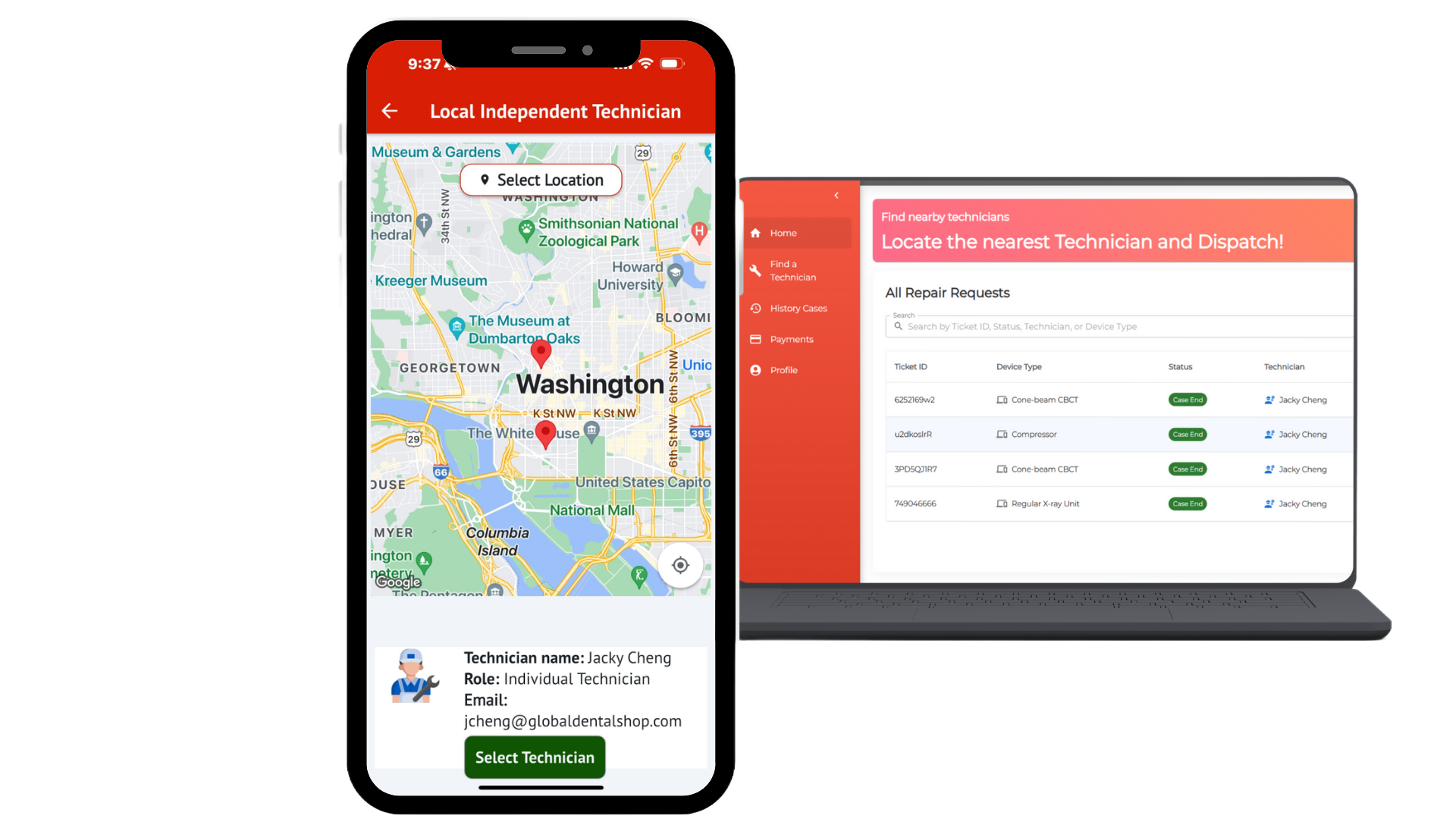 Viskoot App Interface